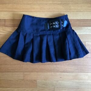 Vintage Guess Micro Mini Skirt School Girl Size XS